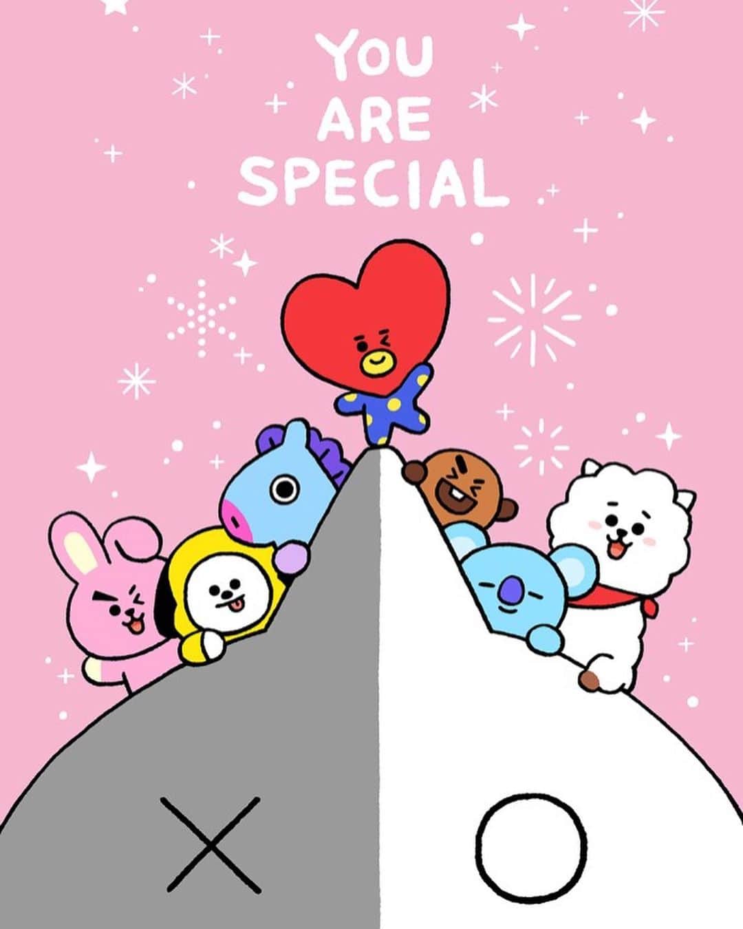 BT21 Stars of tomorrow, UNIVERSTAR!さんのインスタグラム写真 - (BT21 Stars of tomorrow, UNIVERSTAR!Instagram)「We're rooting for you. 💓  Check out our Instagram story to download wallpapers! ⠀ #WeGotYou #CheerUp #wallpaper #BT21」1月23日 18時03分 - bt21_official