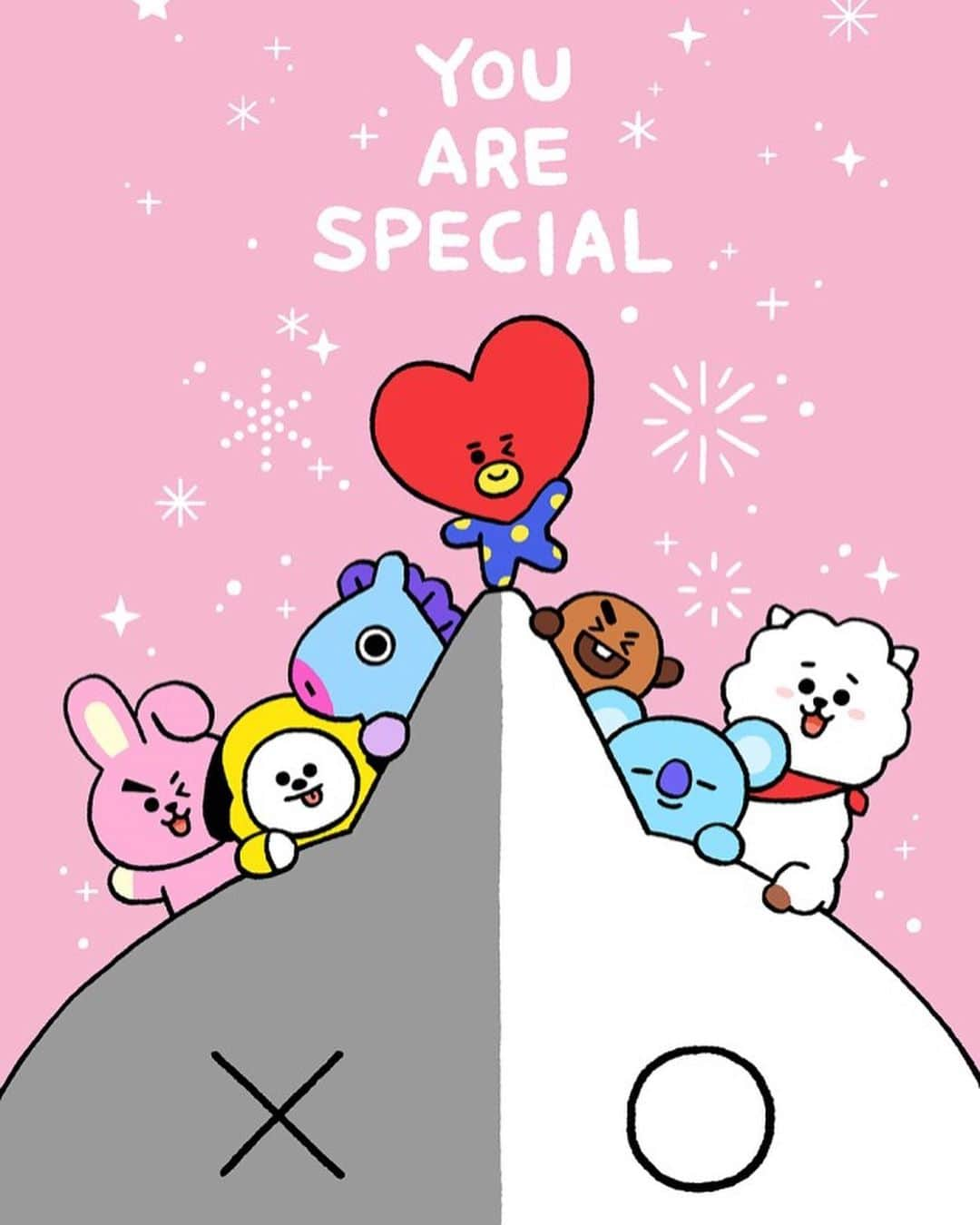 BT21 Stars of tomorrow, UNIVERSTAR!のインスタグラム