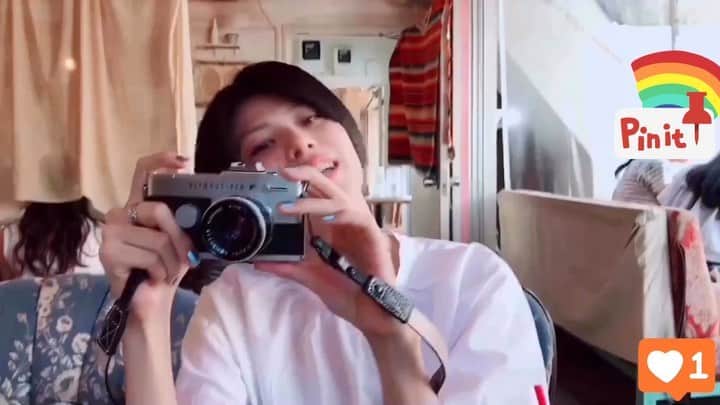 春川芽生のインスタグラム：「顔がうるさいのでアフレコしました。」