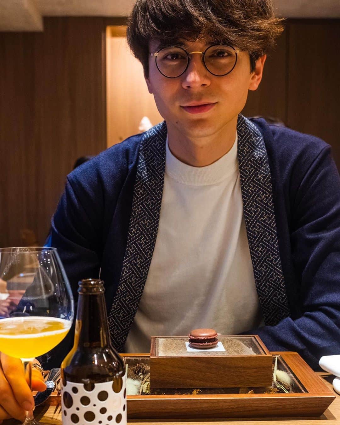 岡本至恩さんのインスタグラム写真 - (岡本至恩Instagram)「great meal with the greatest beer. . Thank you Keith! @rococotokyo #rococotokyo」1月23日 19時41分 - seanokmt