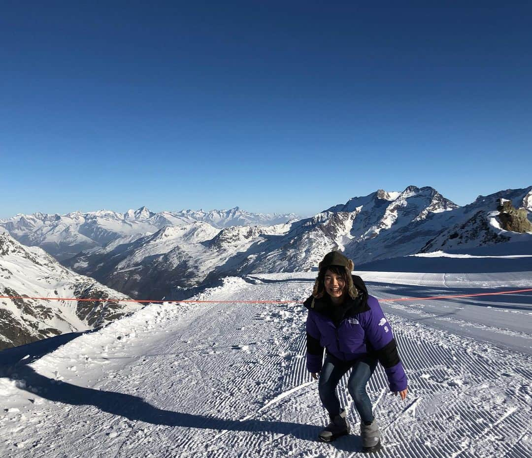 小武芽生さんのインスタグラム写真 - (小武芽生Instagram)「I’m here in Saas fee🇨🇭❄️ Ready for last ice climbing World Cup of this season tomorrow⛏  #swissland #saasfee #uiaaiceclimbing #いっせーのーせーで」1月23日 19時51分 - mei_kotake