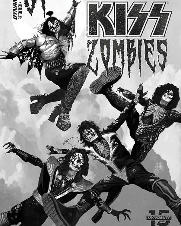 KISSさんのインスタグラム写真 - (KISSInstagram)「#KISS: Zombies #4 from @dynamitecomics - out in February.」1月23日 20時44分 - kissonline