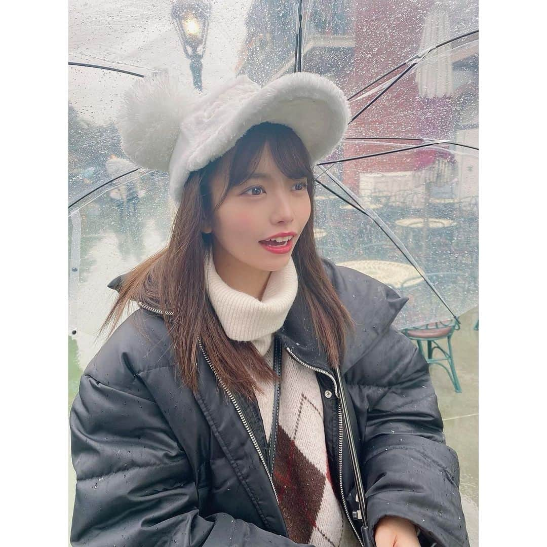 渕上舞さんのインスタグラム写真 - (渕上舞Instagram)「❤︎ 久しぶりの夢の国は雨でも楽しかった~🐭 #今日じゃないよ」1月23日 21時42分 - mai_fuchigami_48