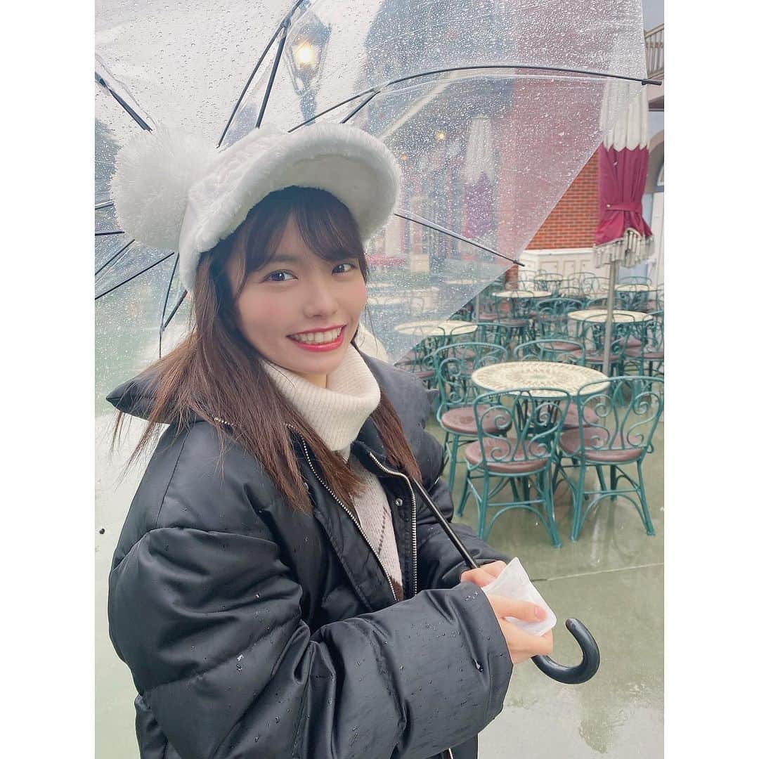 渕上舞さんのインスタグラム写真 - (渕上舞Instagram)「❤︎ 久しぶりの夢の国は雨でも楽しかった~🐭 #今日じゃないよ」1月23日 21時42分 - mai_fuchigami_48