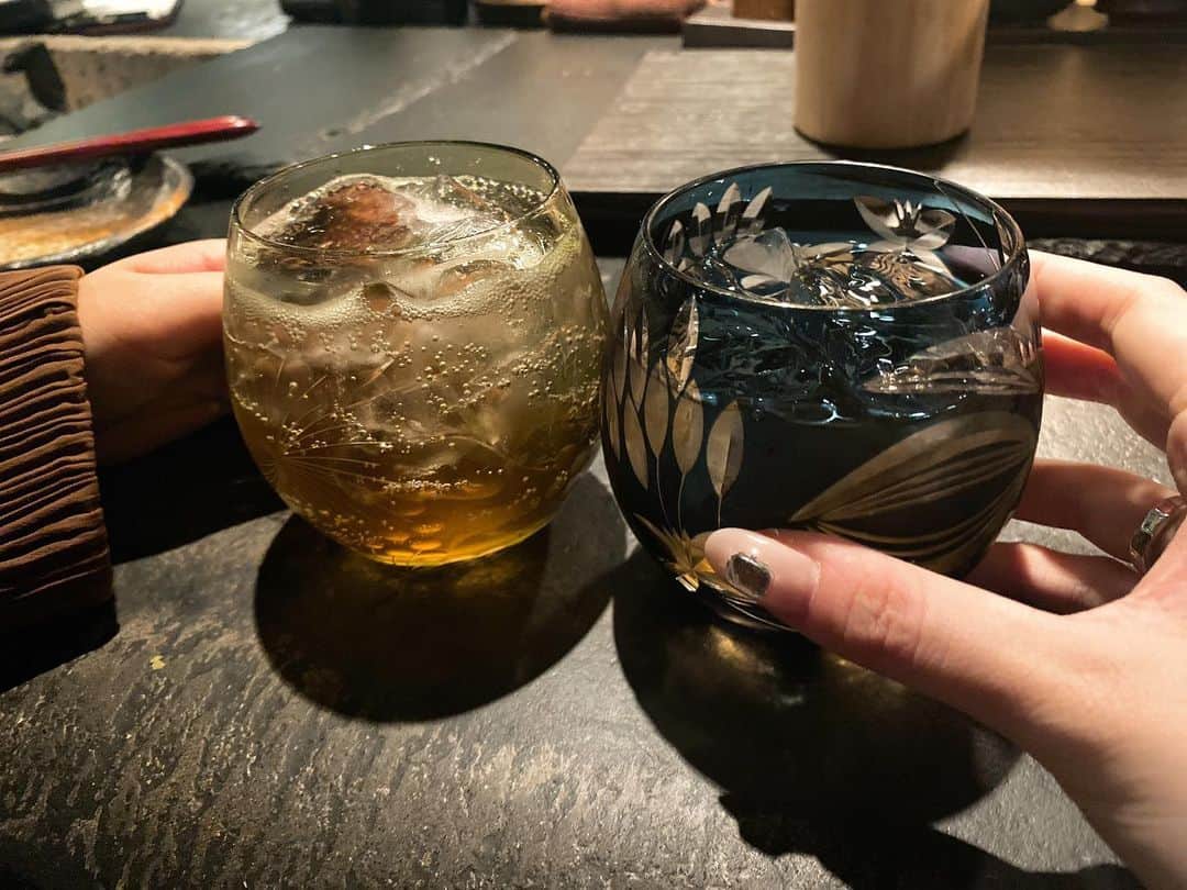 江野沢愛美さんのインスタグラム写真 - (江野沢愛美Instagram)「甘い梅酒で初乾杯🥂 改めて成人おめでとう。 #一杯だけです笑」1月23日 22時30分 - enosawa_manami