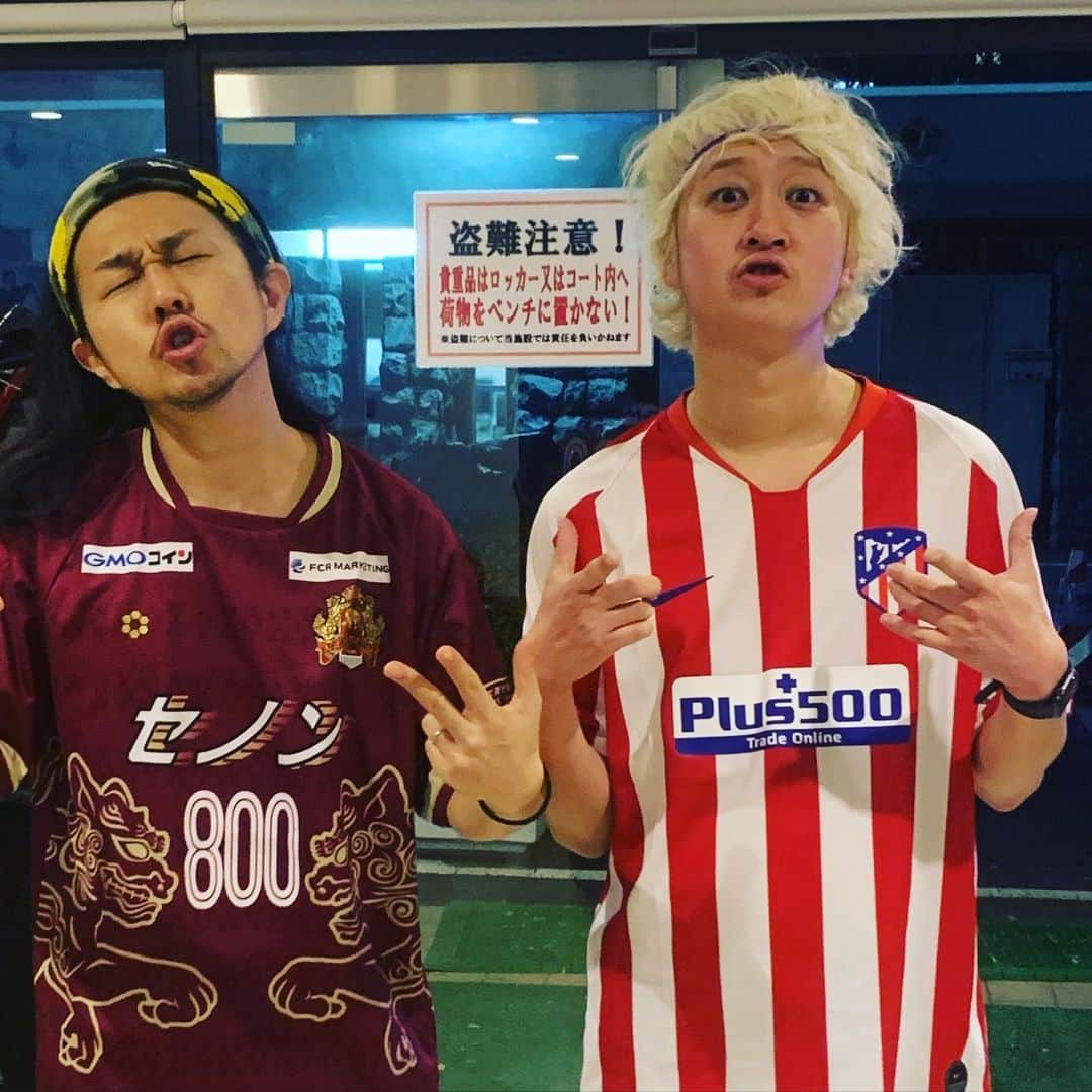 小野武正のインスタグラム：「みんなに気を使ってもらっていっぱいパス貰いました🥺✨ クボさん @kuboty666  とわし」