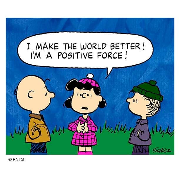 スヌーピーさんのインスタグラム写真 - (スヌーピーInstagram)「Be a positive force in the world.」1月23日 22時51分 - snoopygrams