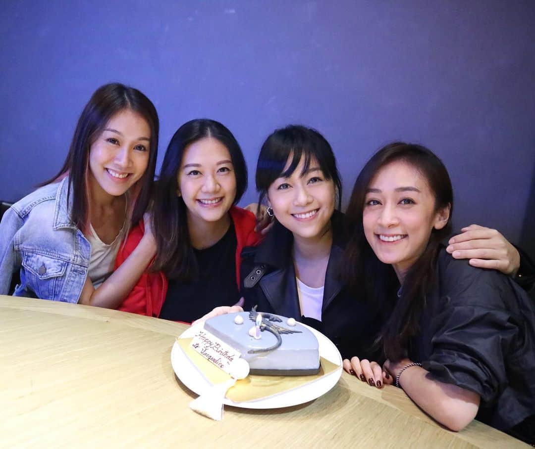 ジャクリーン・ウォンのインスタグラム：「Hah at least I’ll always be the youngest of this bunch. 🥳 thank you all for the warm wishes 🙏🏻」