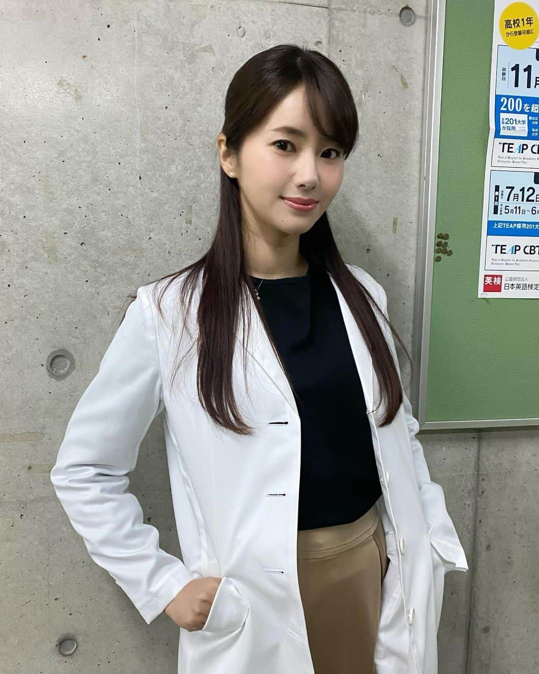 のインスタグラム：「* * 24日夜11:15スタート 金曜ナイトドラマ『女子高生の無駄づかい』 保健室の先生 シーキョン役で出演します🥰 * ぜひみてください💕 *  #金曜ナイトドラマ #女子高生の無駄づかい  #女子無駄」