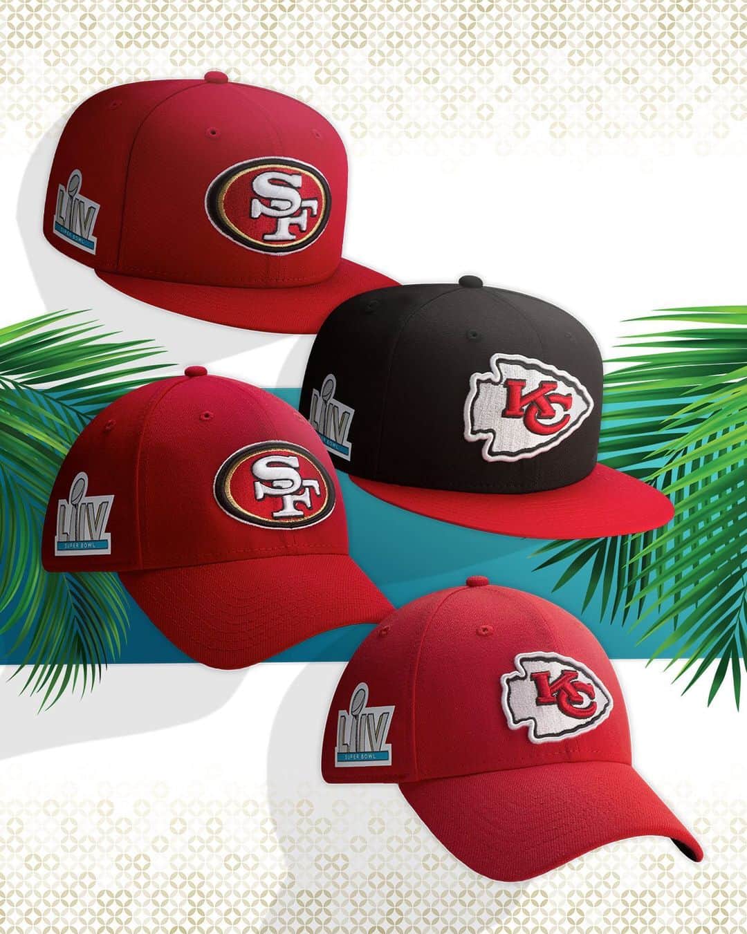 ニューエラ・キャップのインスタグラム：「It’s here. The Super Bowl LIV Side Patch #NewEraCap just dropped on neweracap.com」