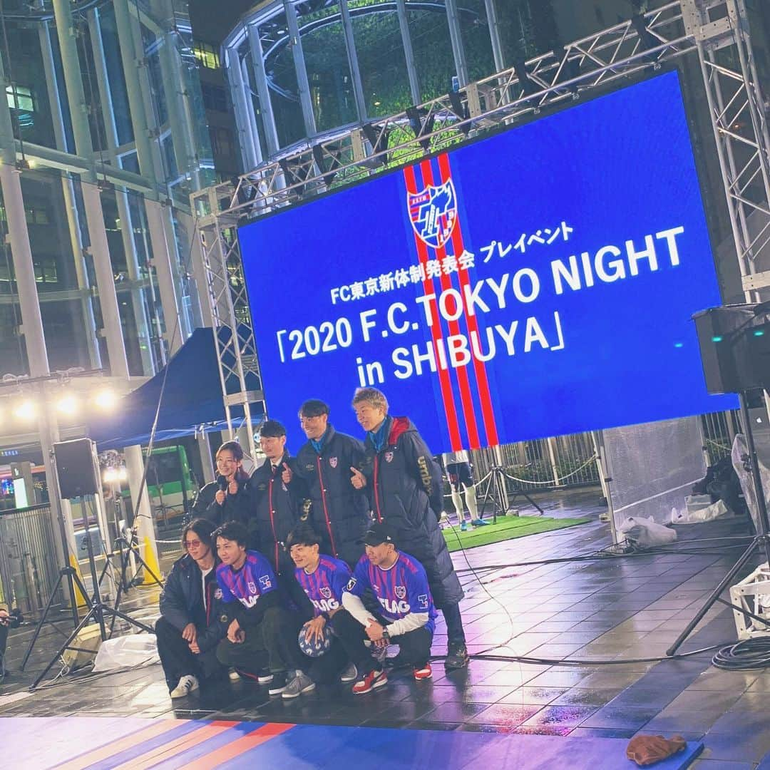 石川直宏さんのインスタグラム写真 - (石川直宏Instagram)「渋谷ストリームで行った 🔵2020 F.C.TOKYO NIGHT in SHIBUYA🔴 所用のため新体制発表会は参加出来ませんでしたが、社長から2023VISION説明や監督スタッフ選手の決意を聴き、シーズン開幕に向けて期待が更に高まったと思います✨ そんな期待に応え、全てを共有し成長し続けていきたい🤝 . #FCTOKYONIGHTINSHIBUYA #2020新体制発表会 #渋谷ストリーム #渋谷 #Shibuya #日々野真理 さん #BMX #BMXFLATLAND #内野洋平 さん  #NOB430 #430 #fourthirty  #BRAKIN #Taisuke さん #FREESTYLEFOOTBALL #徳田耕太郎 さん #fctokyo #FC東京 #tokyo #永井謙佑 #東慶悟 #羽生直剛  #fctokyoclubnavigator #FC東京クラブナビゲーター #石川直宏  #fctokyoclubcommunicator  #FC東京クラブコミュニケーター」1月24日 0時55分 - sgss.18