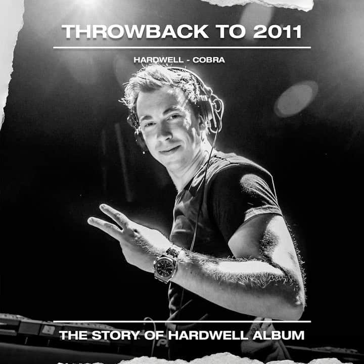 ハードウェルのインスタグラム：「"The Story Of Hardwell" album drops on January 31, including "Cobra"🔥 Did you know it was crowned as the official anthem of 'Energy, The Network' 2012, one of the biggest indoor events of Europe?」