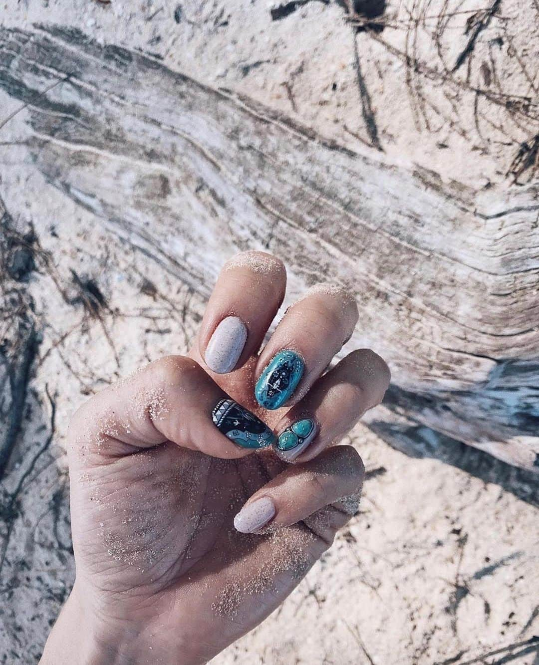 mananailsさんのインスタグラム写真 - (mananailsInstagram)「Thank you @_erhythm_ 💙💙💙」1月24日 11時10分 - mananails