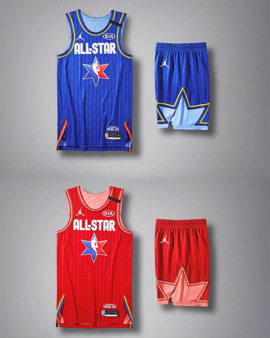 Nice Kicksさんのインスタグラム写真 - (Nice KicksInstagram)「Nike has officially unveiled the 2020 NBA All-Star Weekend Uniforms. What’s your favorite jersey? 👀🔥」1月24日 11時56分 - nicekicks