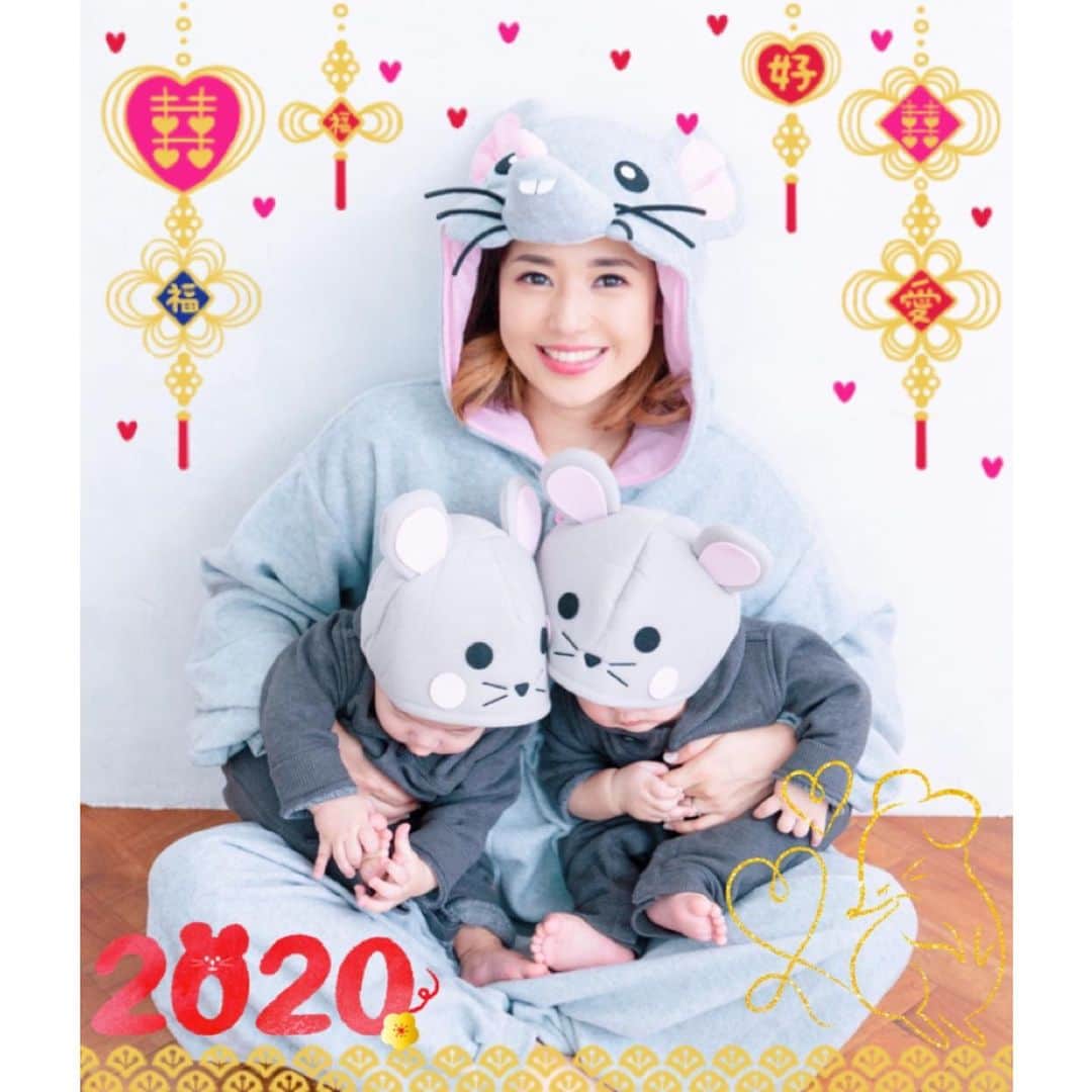 のインスタグラム：「Happy Chinese New Year!! The zodiac this year is a Rat!」