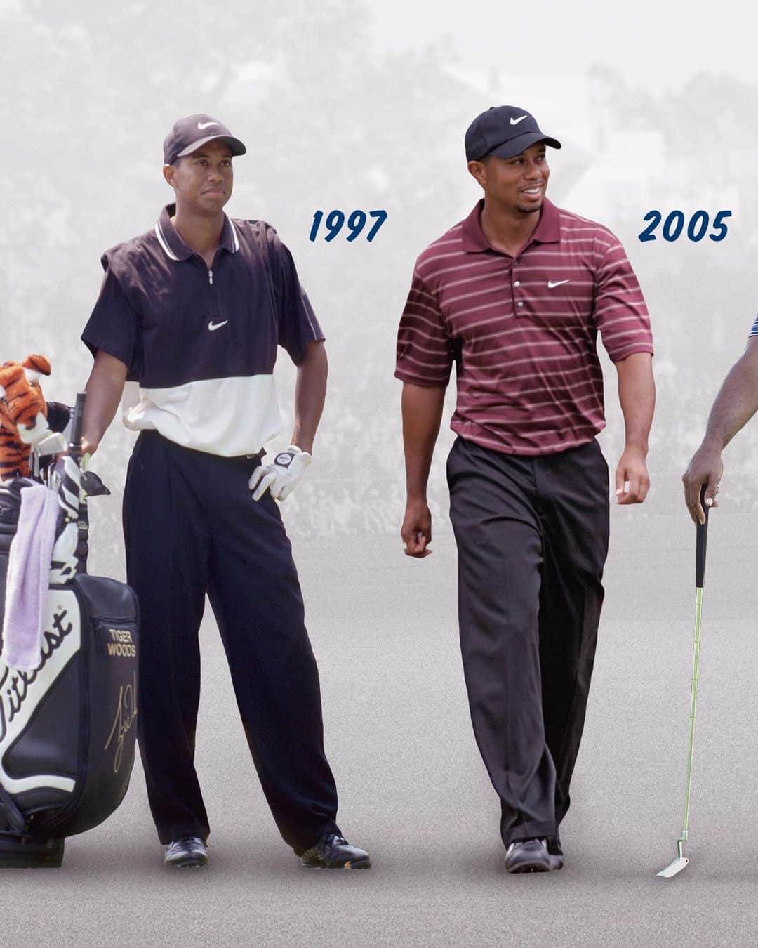 PGA TOURさんのインスタグラム写真 - (PGA TOURInstagram)「The evolution of @tigerwoods. He begins his fourth decade of pro golf today. 🐅」1月24日 4時38分 - pgatour