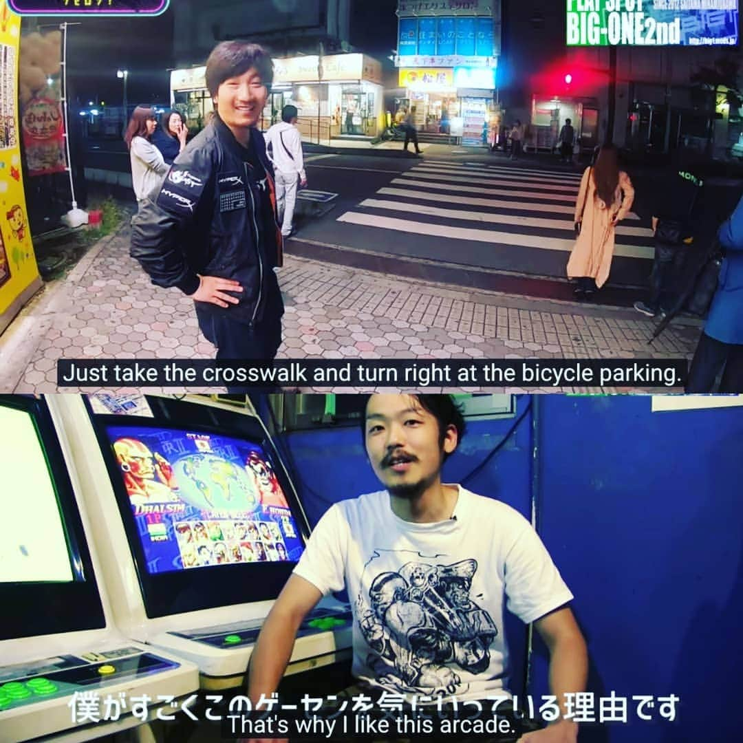 梅原大吾さんのインスタグラム写真 - (梅原大吾Instagram)「The first video in our “Geselog” series now has English subtitles, thanks to a nice volunteer! In this series we visit and talk about different arcades in Japan.  https://t.co/MnAXlispkv  #ゲセログ #ゲーセン #arcade #bigone2nd」1月24日 5時18分 - daigothebeast