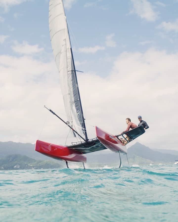ジョン・ジョン・フローレンスのインスタグラム：「Shooting for our next film project 🦅⛵️ Excited to share it with everyone this spring.  Thanks @yeti @outsidetv for the support」