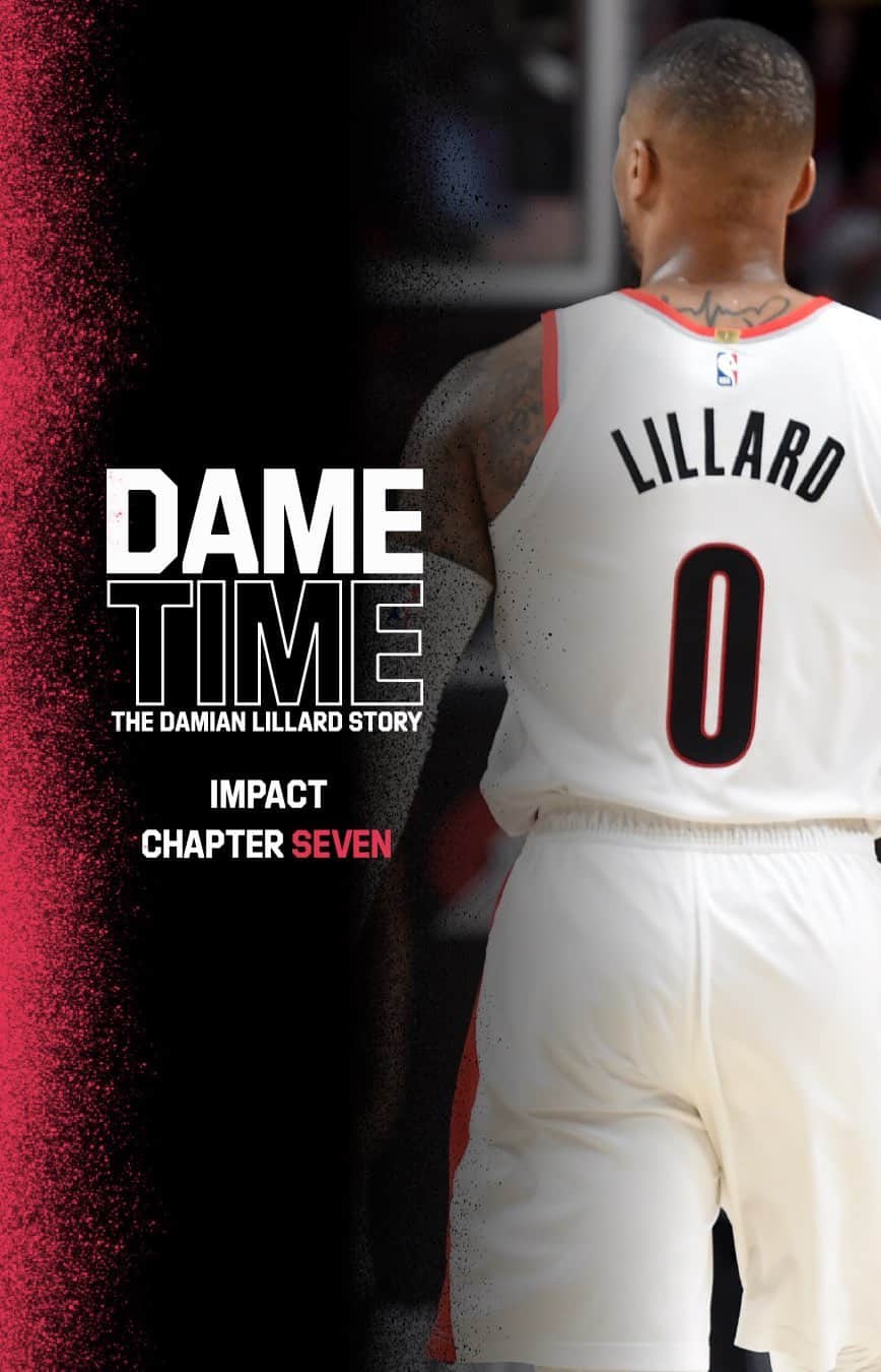 デイミアン・リラードのインスタグラム：「The last chapter of my #DAMETIME docuseries with @adidashoops focuses on what leadership means to me. At 29, I’m consumed by impacting other people. /// #FreeToCreate #YKWTII ⌚️」