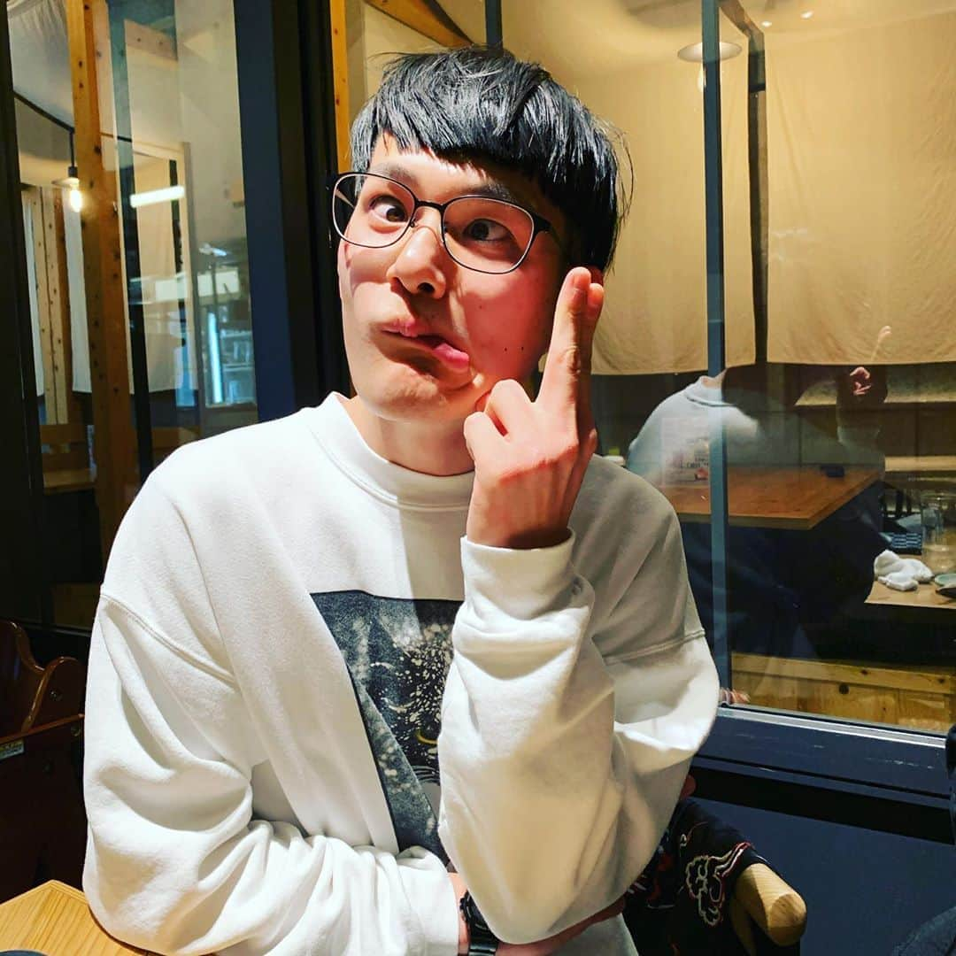 菅原好謙さんのインスタグラム写真 - (菅原好謙Instagram)「コウテイくん  #ズィーヤ #コウテイ #コウテイ九条  #九条ジョー #東京インセクト #よしもと漫才劇場  #楽し同期 #スタイル抜群  #インスタグラマー #トンツカタン #母船」1月24日 8時31分 - omacyattt