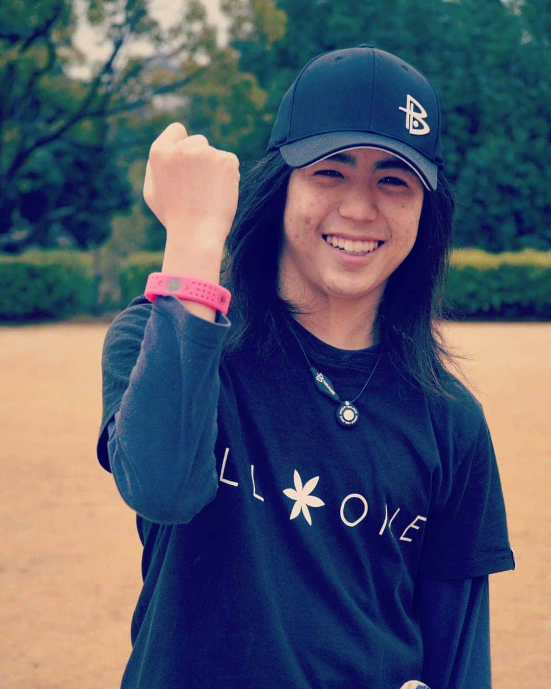 山本勇のインスタグラム：「Thanks @powerbalance , for supporting the products! #powerbalance  #skateboarding #freestyleskateboarding」