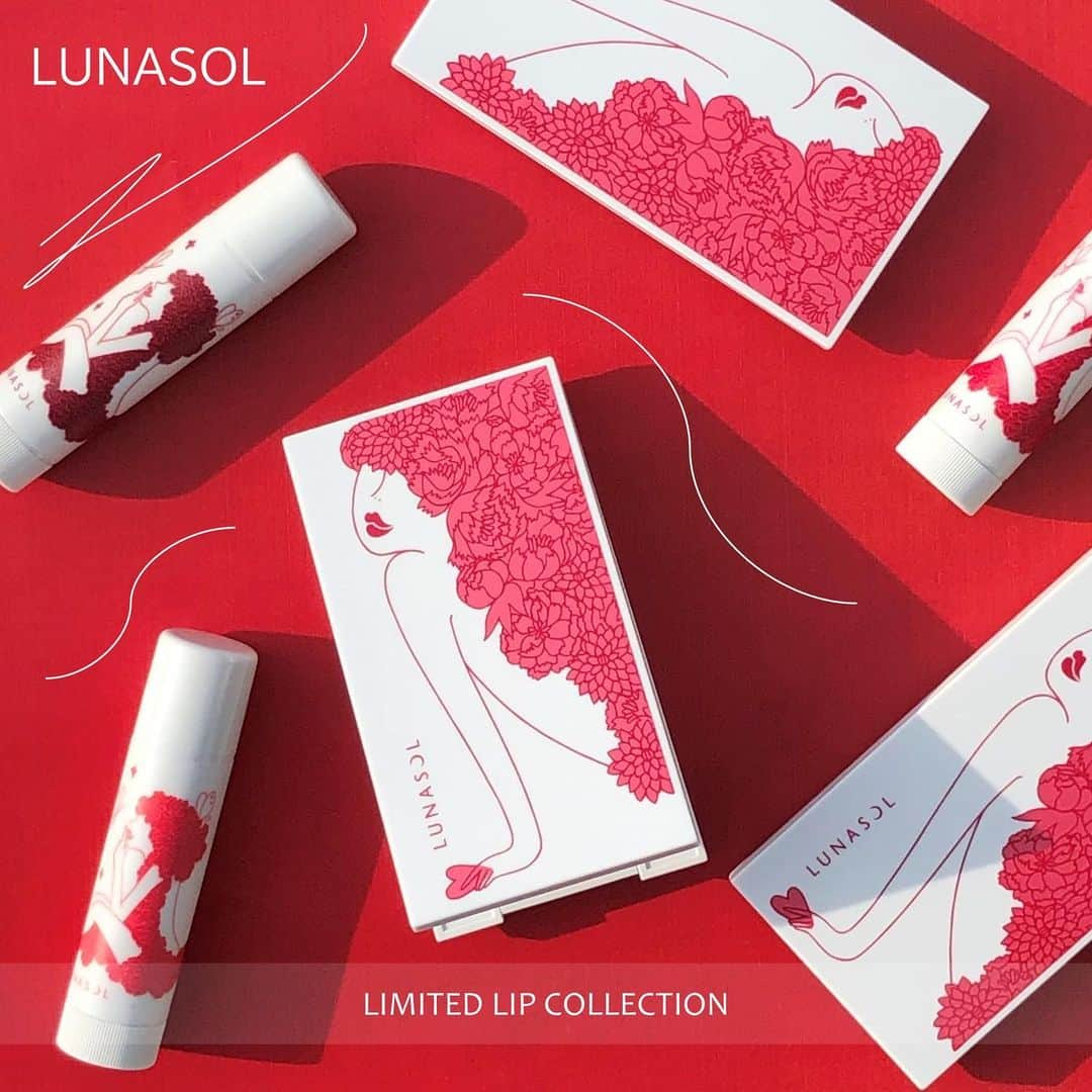 Fruit Gatheringさんのインスタグラム写真 - (Fruit GatheringInstagram)「【LUNASOL LIMITED LIP COLLECTION 発売スタート。✨】 . LUNASOL 「LIMITED LIP COLLECTION」は、 イラストレーターmio.matsumoto氏の 書き下ろしイラストによる、限定パッケージです。 . カラーラインナップは、前投稿をご覧下さい。✨ . ------------------------------------------- @fruitgathering.jp のリンクからブランドサイトにアクセスし、 「BRAND LIST」→気になるブランドの ロゴをクリックすると、取扱店舗をチェックできます。 ------------------------------------------- #ルナソル #バレンタイン #限定コスメ #メイクアップ #デパコス #化粧品 #メイク好きな人と繋がりたい #リップメイク #フルーツギャザリング #リップケア #リップパレット #蒲田 #豊洲 #海老名 #品川 #二子玉川 #吉祥寺 #京橋 #小倉 #沖縄 #福岡 #東京 #大阪 #コスメ紹介 #コスメ購入品 #リップバーム #fruitgathering  #lunasol #valentine」1月24日 20時34分 - fruitgathering.jp