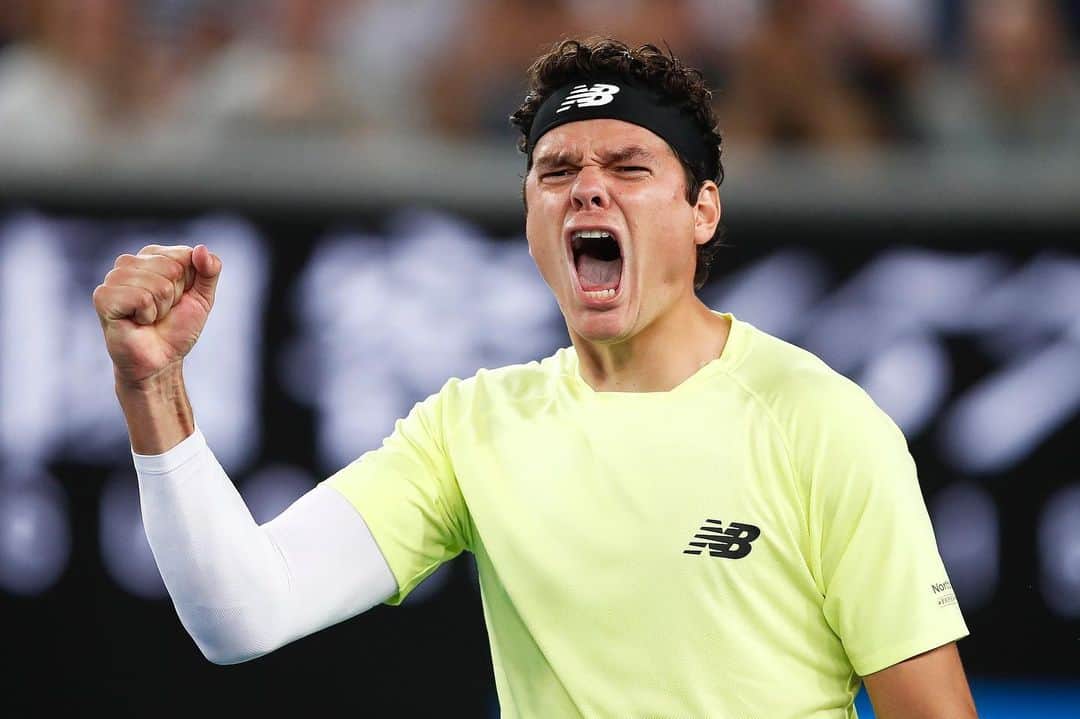 ミロシュ・ラオニッチのインスタグラム：「🦁 Give it your all and see where it takes you.  What an incredible match to play and atmosphere to participate in.  Thank you to all the incredible Canadian and fans out there supporting and cheering.」