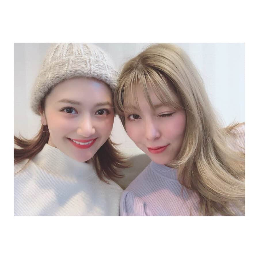 葉月ゆめさんのインスタグラム写真 - (葉月ゆめInstagram)「お仕事に行ったら 別件でケリーちゃんも同じ場所にいて 嬉しいサプライズ 😚 帰りにちょっとお茶したよ ☕️🌿 髪明るいのとっても似合ってて可愛い〜 👩🏼❤︎ #gravure #gravureidol #japanesegirl #friends #お茶 #嬉しいサプライズ #ケリたん」1月24日 12時56分 - yume_hazuki