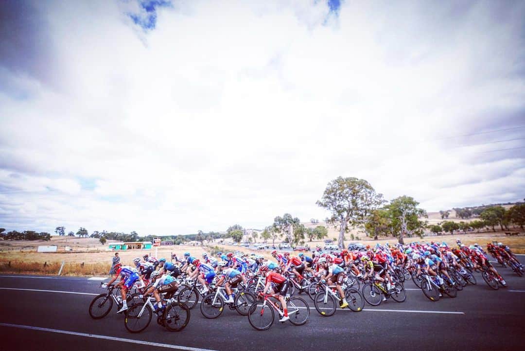 土井雪広のインスタグラム：「クイズ‼️勝った選手はどこにいるでしょうか？w  #australia  #tourdownunder #adelaide」