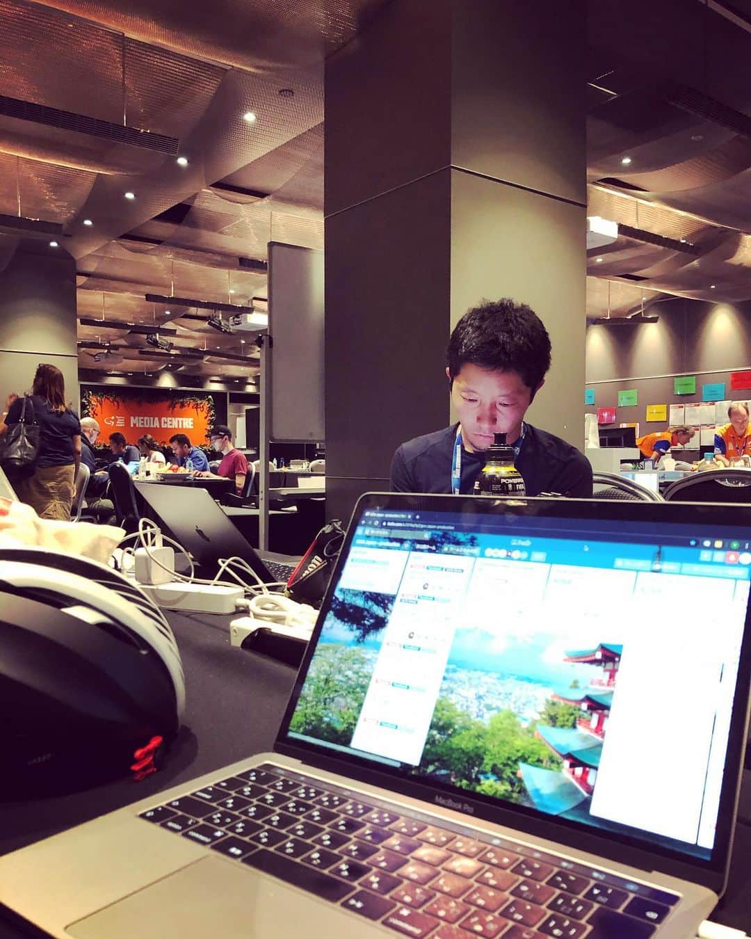 土井雪広のインスタグラム：「お仕事終了‼️帰る〜！ #tourdownunder #adelaide」