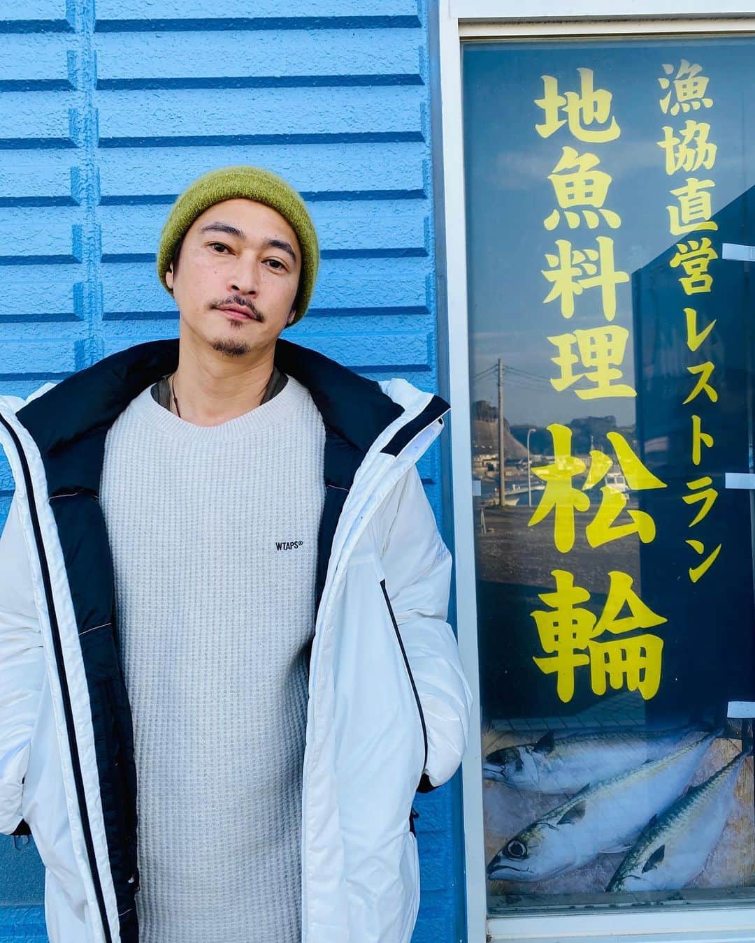 窪塚洋介のインスタグラム：「They can serve amazing local fish dishes in Miura(Matsuwa). mackerel, Horse mackerel,ocean perch,red bream,skilfish,,, Everything tasted great!! #matsuwa」