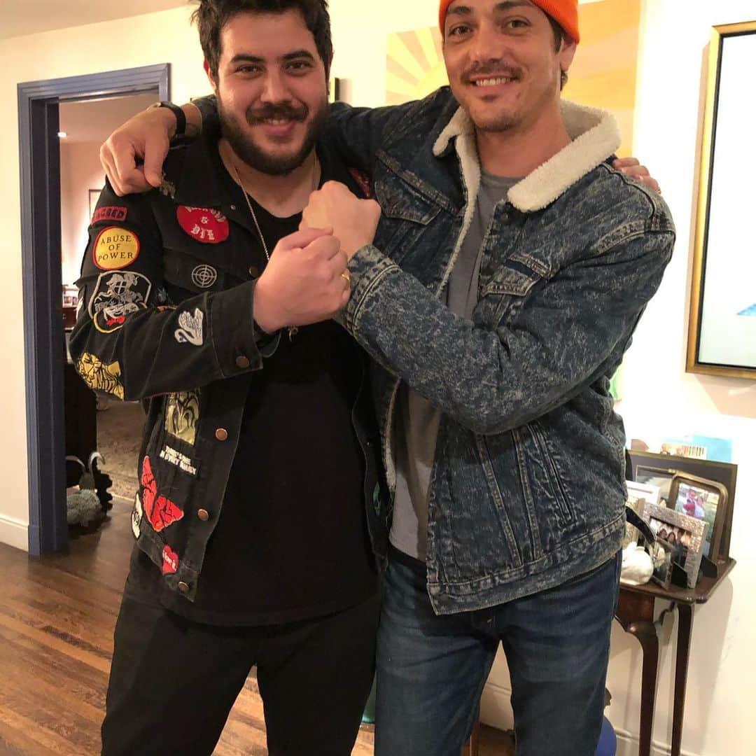 工藤村正のインスタグラム：「My sons , Takeshi Alexander & Masamune Rex Kudo ❣️三男の武士アレキサンダー、四男の正宗レックス、」