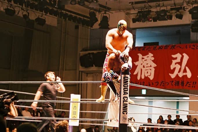 長谷川踏太のインスタグラム：「fantastica mania 2020 at 後楽園ホール #luchalibre」