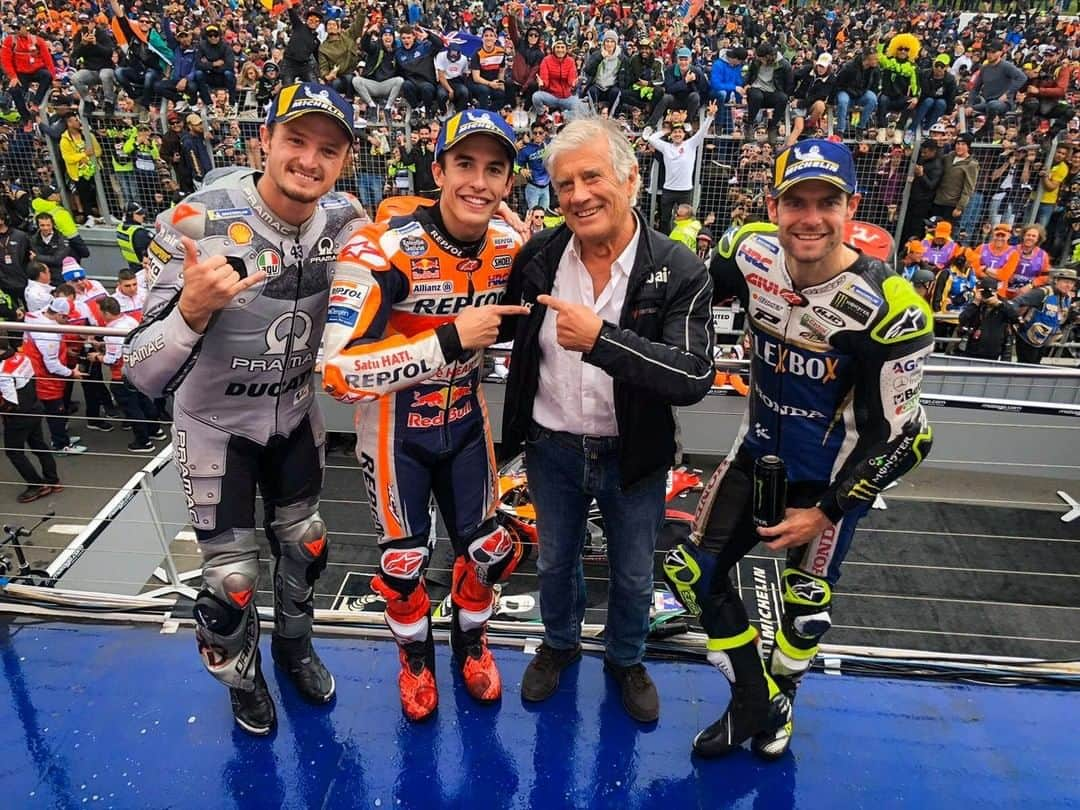 MotoGPさんのインスタグラム写真 - (MotoGPInstagram)「#MotoGP 2019 Podiums Review 🏁 // 🇦🇺 #AustralianGP 🥇@marcmarquez93 🥈 @calcrutchlow 🥉@jackmilleraus #Podium #Motorcycle #Racing #Motorsport」1月24日 18時00分 - motogp