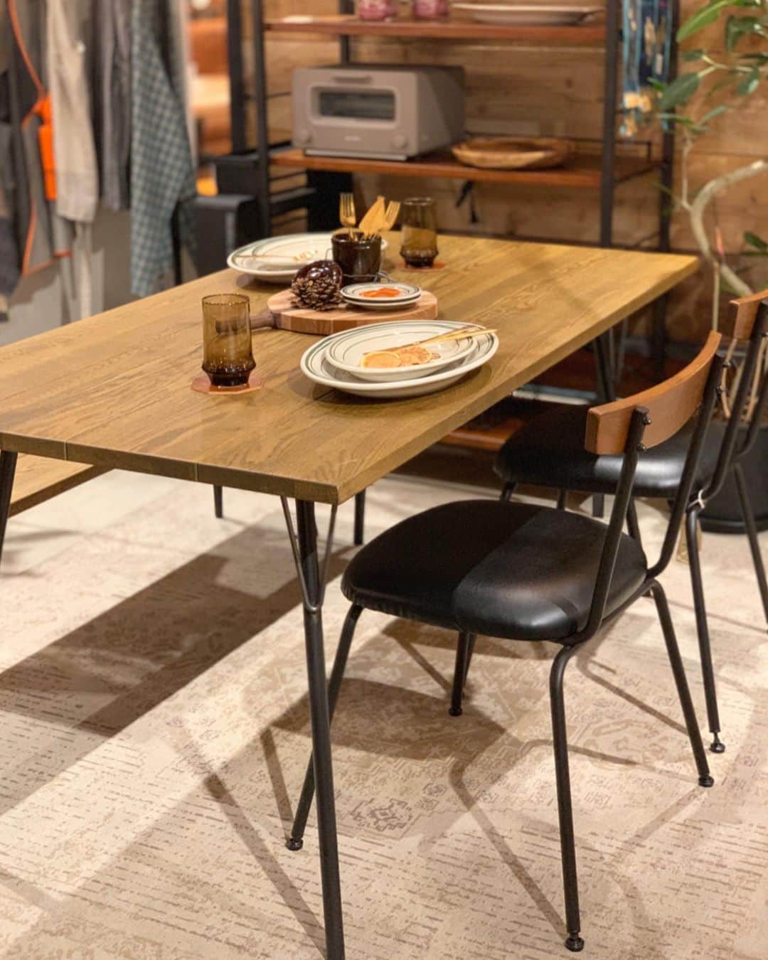 ダイニングテーブル ACME Furniture DINING TABLE LB W1200 ACME Furniture DINING TABLE LB W1200