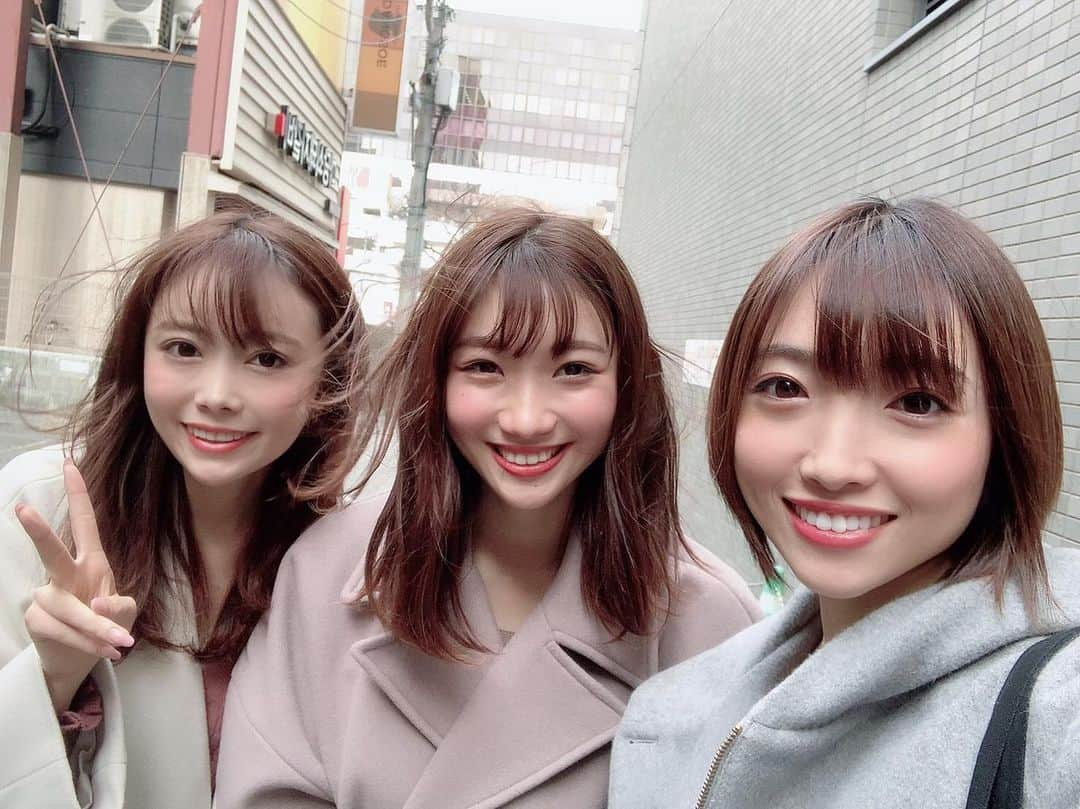 辻満里奈さんのインスタグラム写真 - (辻満里奈Instagram)「⋆ 念願の「りな会」✨ 左から、まりな、まりな、りなです🐼 ⋆ #福岡 #アナウンサー #fbs #小林茉里奈 アナ #nhk福岡 #中田理奈 アナ #rkb #辻満里奈」1月24日 18時35分 - marina__tsuji