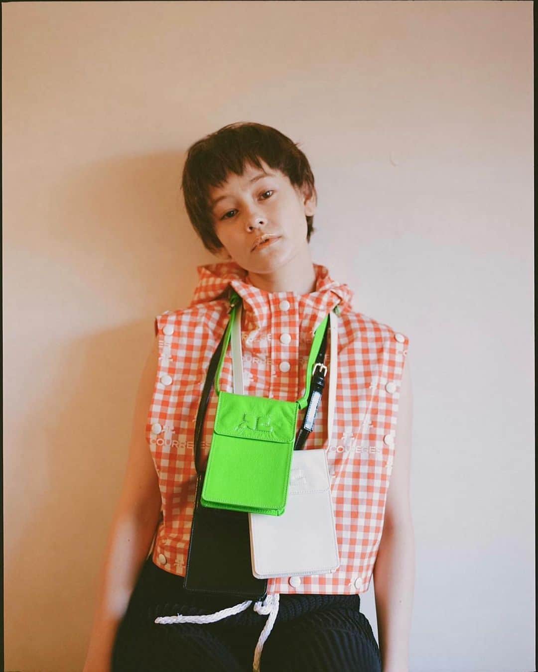 Kisshomaru S.さんのインスタグラム写真 - (Kisshomaru S.Instagram)「Emma @okss2121 wearing @courreges for @vivi_mag_official」1月24日 19時26分 - kisshomaru