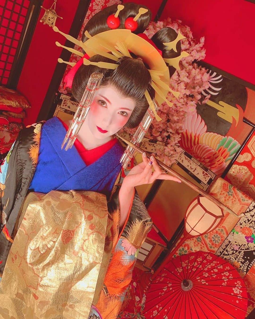 波多野結衣さんのインスタグラム写真 - (波多野結衣Instagram)「ひびはたクラウドファンディングの写真集で京都に来ました！✨ 夢工房さんで着付けしていただいたよ！ ありがとう御座いました✨ . . #花魁 #白塗り #着物 #夢工房 #京都 #波多野結衣 #ひびはたクラウドファンディング」1月24日 19時54分 - hatachan524