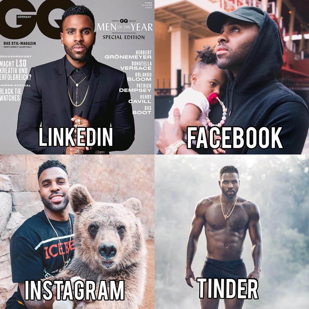 ジェイソン・デルーロのインスタグラム：「Which profile U following?」