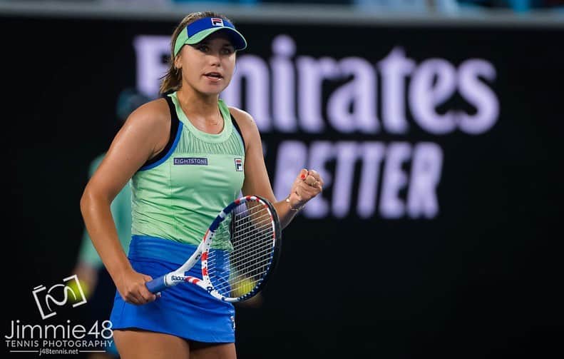 のインスタグラム：「4TH ROUND 🥰 @australianopen」
