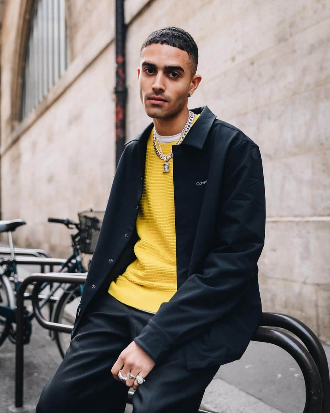 Calvin Kleinさんのインスタグラム写真 - (Calvin KleinInstagram)「Bonjour #CALVINKLEIN 🇫🇷 The @paq.official team stopped by our new store in Le Marais, Paris ✧ lighting up the city of love in all things #MYCALVINS ➰ ⠀⠀⠀⠀⠀⠀⠀⠀⠀⠀⠀⠀⠀⠀⠀⠀⠀⠀⠀⠀ Link in bio to see the full video. Show yours #MYCALVINS ⤵️ ⠀⠀⠀⠀⠀⠀⠀⠀⠀⠀⠀⠀⠀⠀⠀⠀⠀⠀⠀⠀ ⠀⠀⠀⠀⠀⠀⠀⠀⠀⠀⠀⠀⠀⠀⠀⠀⠀⠀⠀⠀ Tap to shop:  Stretched Cotton Jumper [EU]  Relaxed Technical Stretch Shirt Jacket [EU]  Monogram Logo T-Shirt [GLOBAL]  Optic Denim Belt Coat [EU]  Leather-Free Oversized Denim Jacket [EU]  Leather Biker Jacket [EU]  Wool Blend Striped Jumper [EU]」1月25日 6時38分 - calvinklein