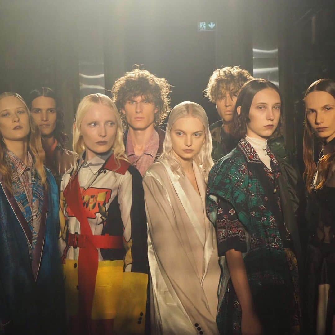 アツシナカシマのインスタグラム：「#atsushinakashima #アツシナカシマ #milanfashionweek #mfw #モード」
