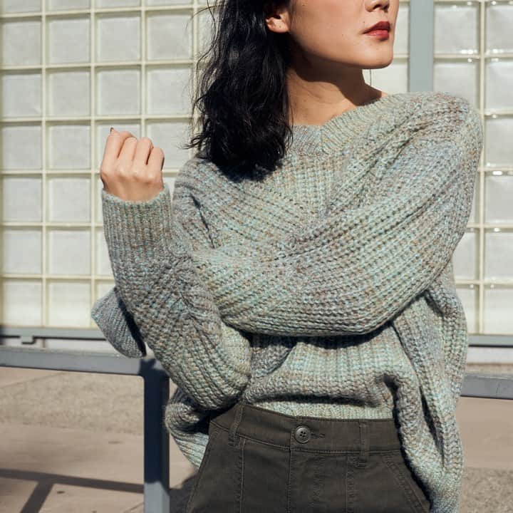 Club Monacoのインスタグラム：「Chunky sweaters knit from watercolor yarn, please. Perfectly worn by @alice_gao #InTheClub」
