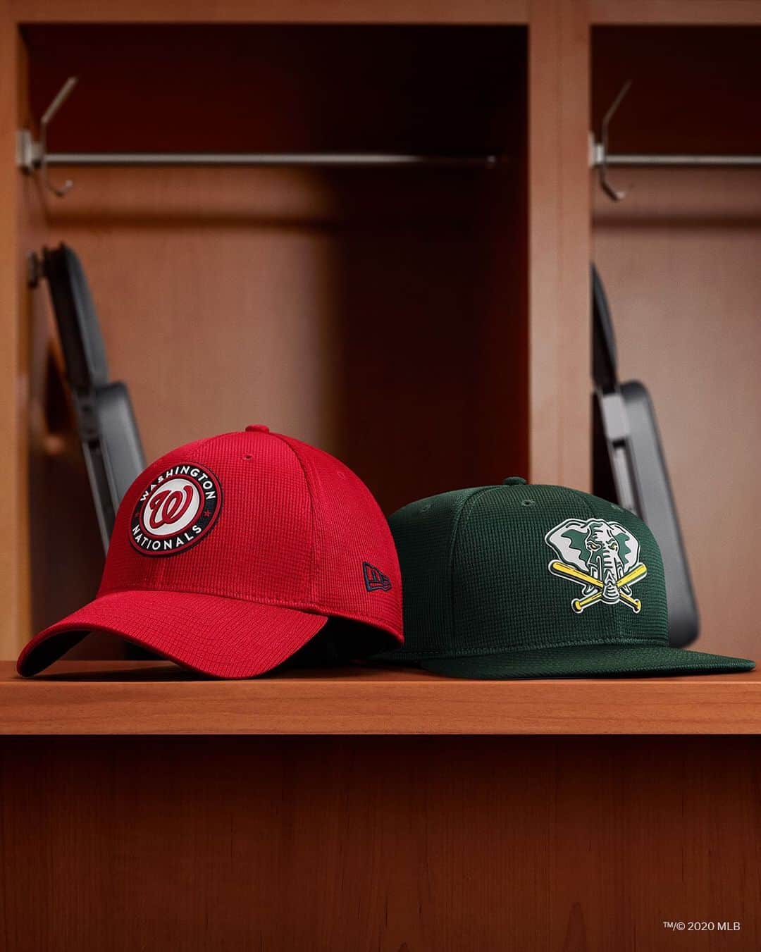 ニューエラ・キャップのインスタグラム：「A bold look for the 2020 season. The MLB Clubhouse Collection is here. Shop your team at neweracap.com」