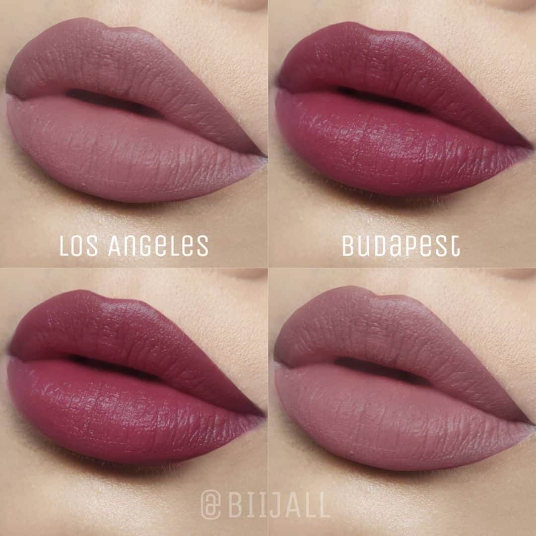 NYX Cosmeticsさんのインスタグラム写真 - (NYX CosmeticsInstagram)「@biijall tops her pout with our Soft Matte Lip Cream in 'Los Angeles' + 'Budapest' 💋 Shop both of these shades in our limited edition @sabrinanetflix lip kits ✨ Available online NOW & in #NYXProfessionalMakeup + @ultabeauty stores 1/26 🖤 || #nyxcosmeticsforsabrina #nyxcosmetics #nyxprofessionalmakeup #caos」1月25日 0時59分 - nyxcosmetics