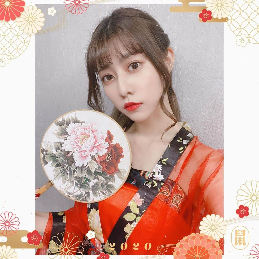 阿部マリアさんのインスタグラム写真 - (阿部マリアInstagram)「祝大家新年快樂🥰🥰 恭喜發大財！鼠年行大運！ #25Jan2020 #🐭」1月25日 1時04分 - _abedesu