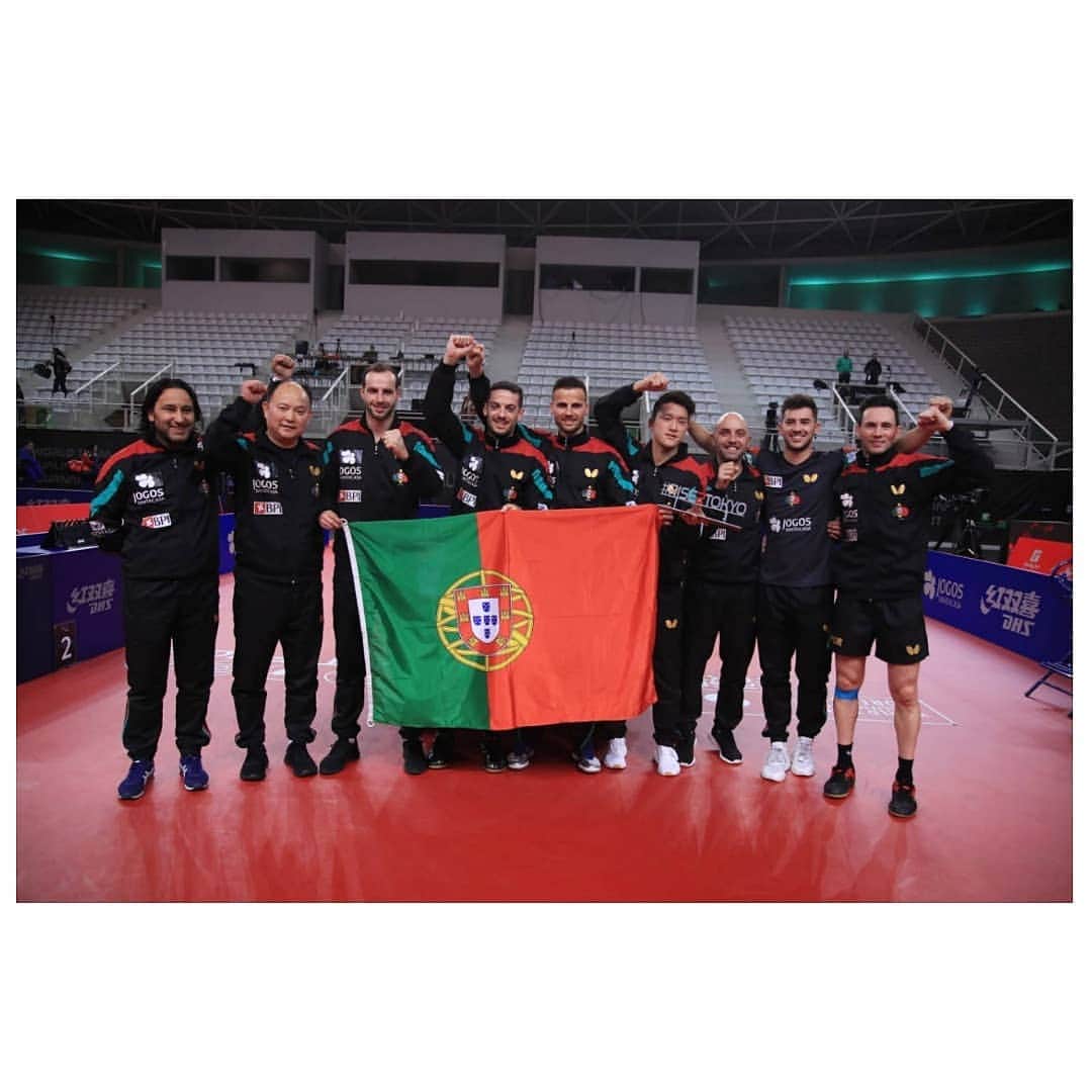 マルコス・フレイタスさんのインスタグラム写真 - (マルコス・フレイタスInstagram)「Estamos qualificados para os Jogos Olímpicos de Tóquio!!! Parabéns a esta grande equipa e obrigado a todas as pessoas que nos apoiaram!!! / We are qualified to the Olympic Games in Tokio!!! Congratulations to our team and thank you to all who supported us!! @ittfworld  @ettu_official  @butterflyttofficial」1月25日 7時55分 - marcosfreitaspt