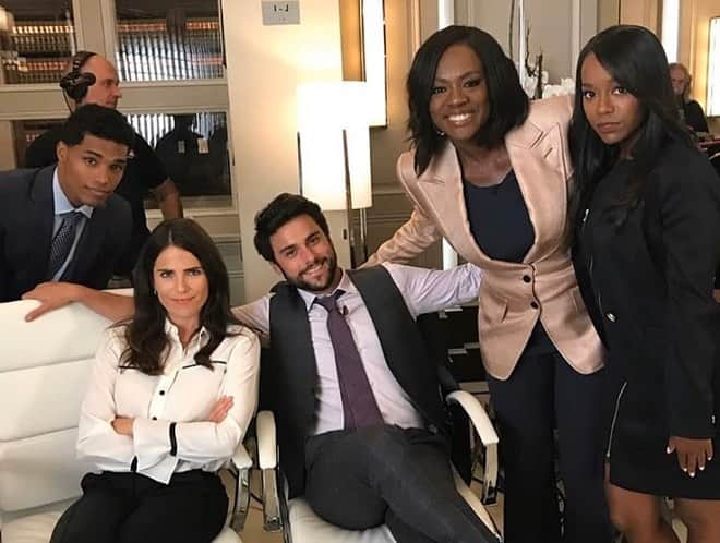 カーラ・ソウザさんのインスタグラム写真 - (カーラ・ソウザInstagram)「We just finished our last table read EVER for @howtogetawaywithmurder and I’m having ALL the feels. For the past 6 years, #HTGAWM and this family have made up such a huge part of my life. I’ve laughed, cried, grown, been hurt, been healed, and evolved as an artist and as a person. I am eternally grateful to everyone who made the last six years so beautiful and I will dearly miss getting to create together. Can’t wait for you all to see the last 6 episodes 😱」1月25日 8時48分 - karlasouza