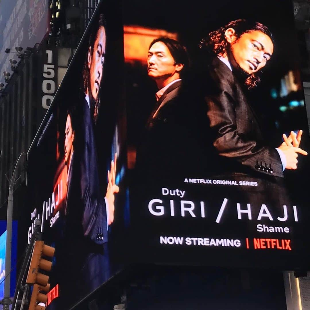 平岳大さんのインスタグラム写真 - (平岳大Instagram)「New York Times Square #girihaji」1月25日 9時53分 - takehiro49