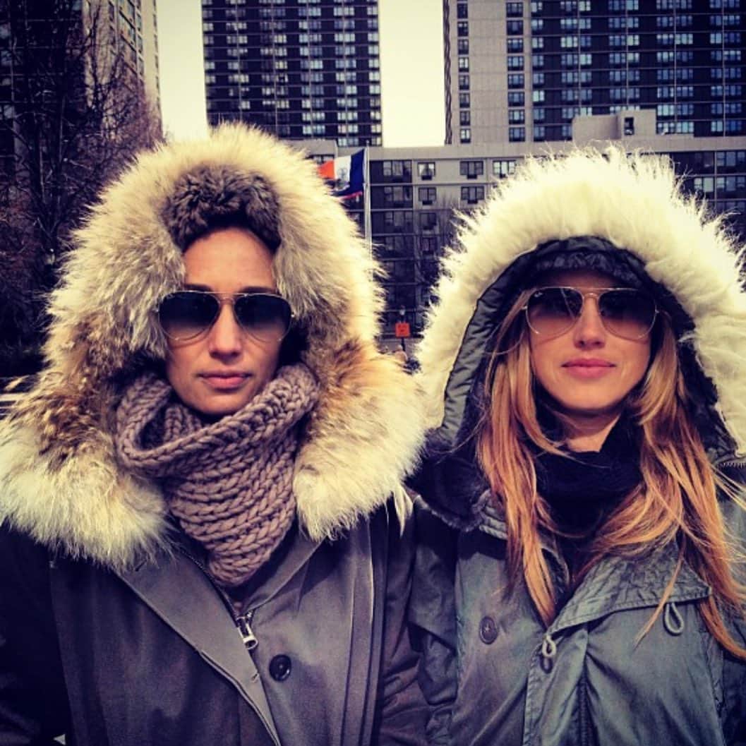 レイラニ・ビショップのインスタグラム：「Happy Birthday 🎉 to my Sister from another Mother @manon ..love sharing this journey with you ..may you have the best year yet ♥️♥️♥️」